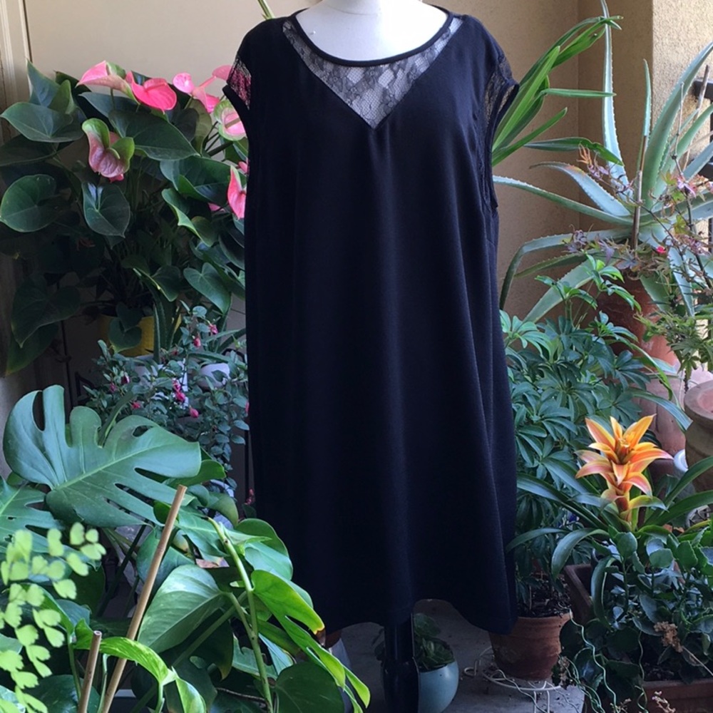 🖤♠️ NWOT City Chic GOTH black lace dress 🖤♠️